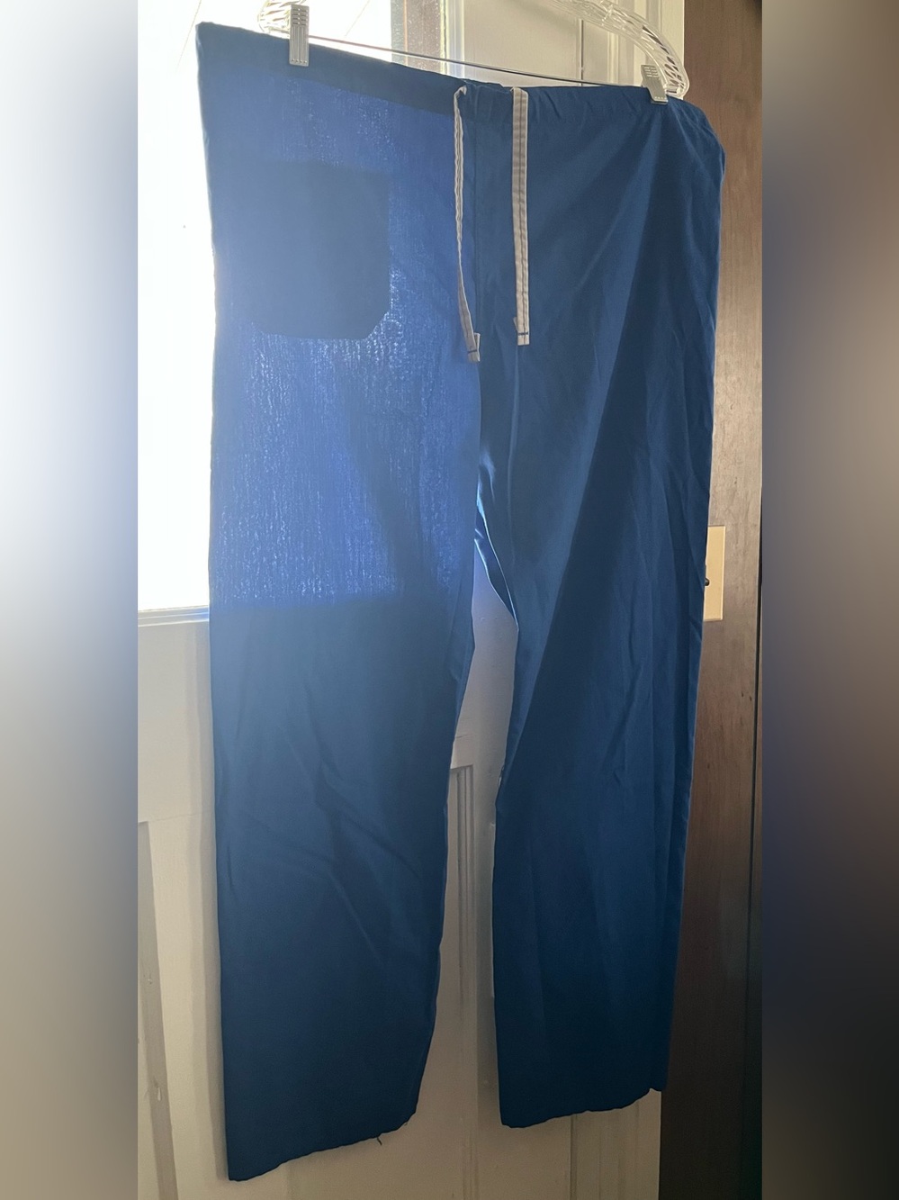 🔥5/$20🔥Used Blue Drawstring Scrub Pants
